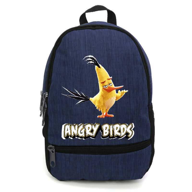 Школьный рюкзак подростковый Cappuccino Toys с принтом Angry Birds ANG-007 12,5 л Синий (2064148364)