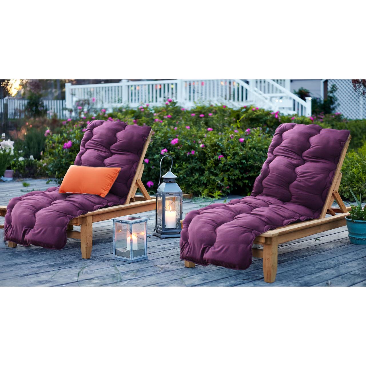 Матрас для шезлонга LITE МІ0023 190х60х10 см Фіолетовий (162490) - фото 2 Матрас для шезлонга LITE МІ0023 190х60х10 см Фіолетовий (162490) - фото 2