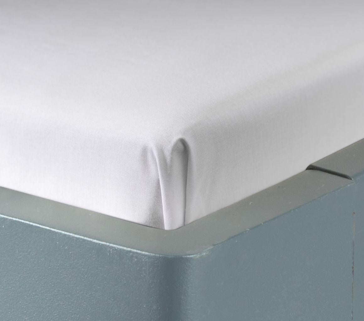 Простынь 240x260 см хлопок Белый