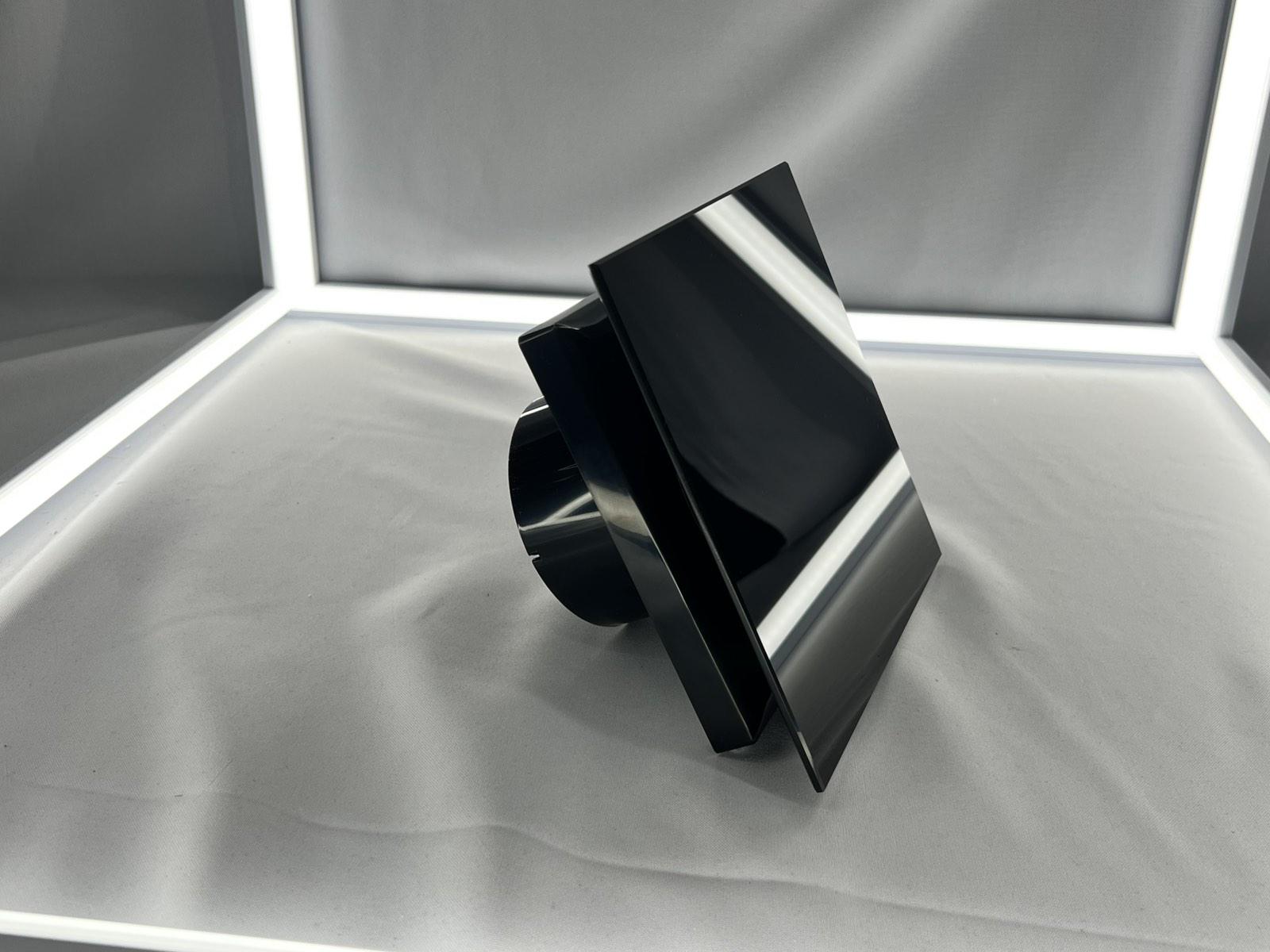 Побутовий вентилятор OSTVENT ART GLASS 120 S Чорний (012-0011) - фото 2 Побутовий вентилятор OSTVENT ART GLASS 120 S Чорний (012-0011) - фото 2