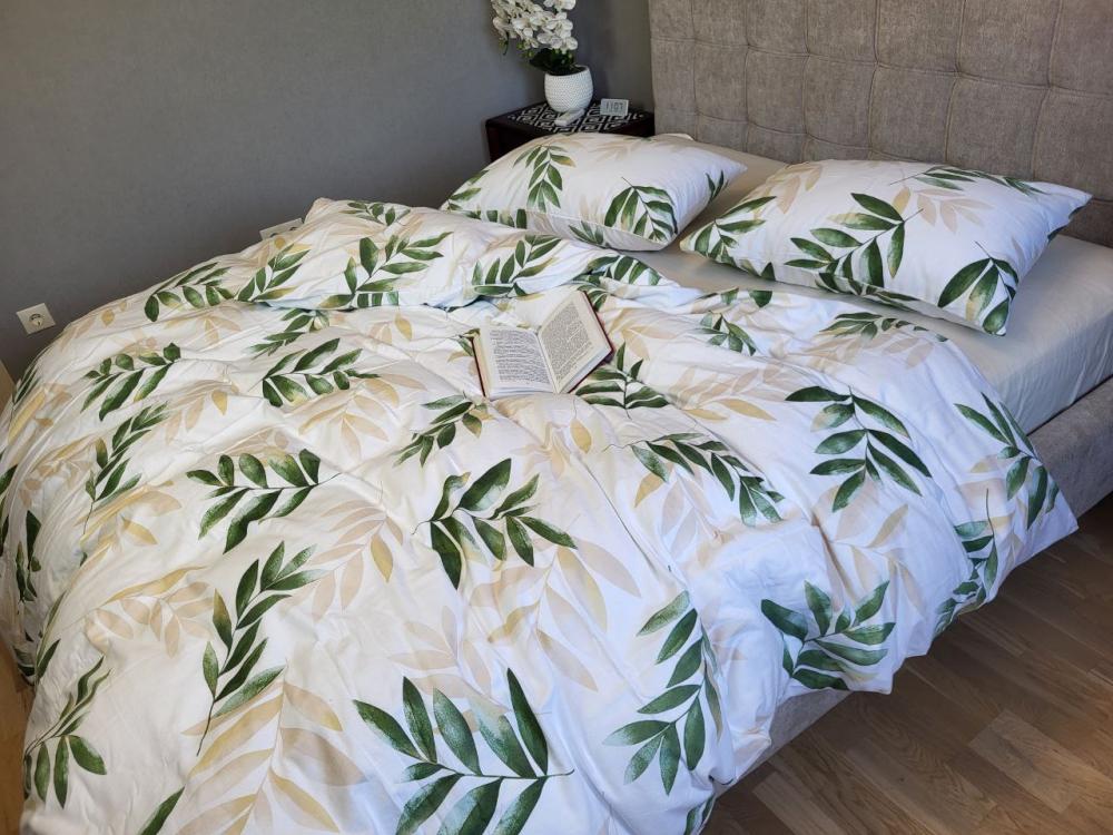 Комплект постільної білизни Turkish flannel Лавр полуторний Шампань (1960986878)