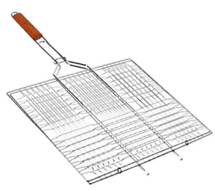 Решітка для гриля Stenson MH-0160 58x34x22 см