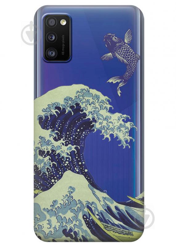 Прозрачный силиконовый чехол iSwag для Samsung Galaxy A41 с рисунком - Большая волна в Канагаве (KS3125) Прозрачный силиконовый чехол iSwag для Samsung Galaxy A41 с рисунком - Большая волна в Канагаве (KS3125)