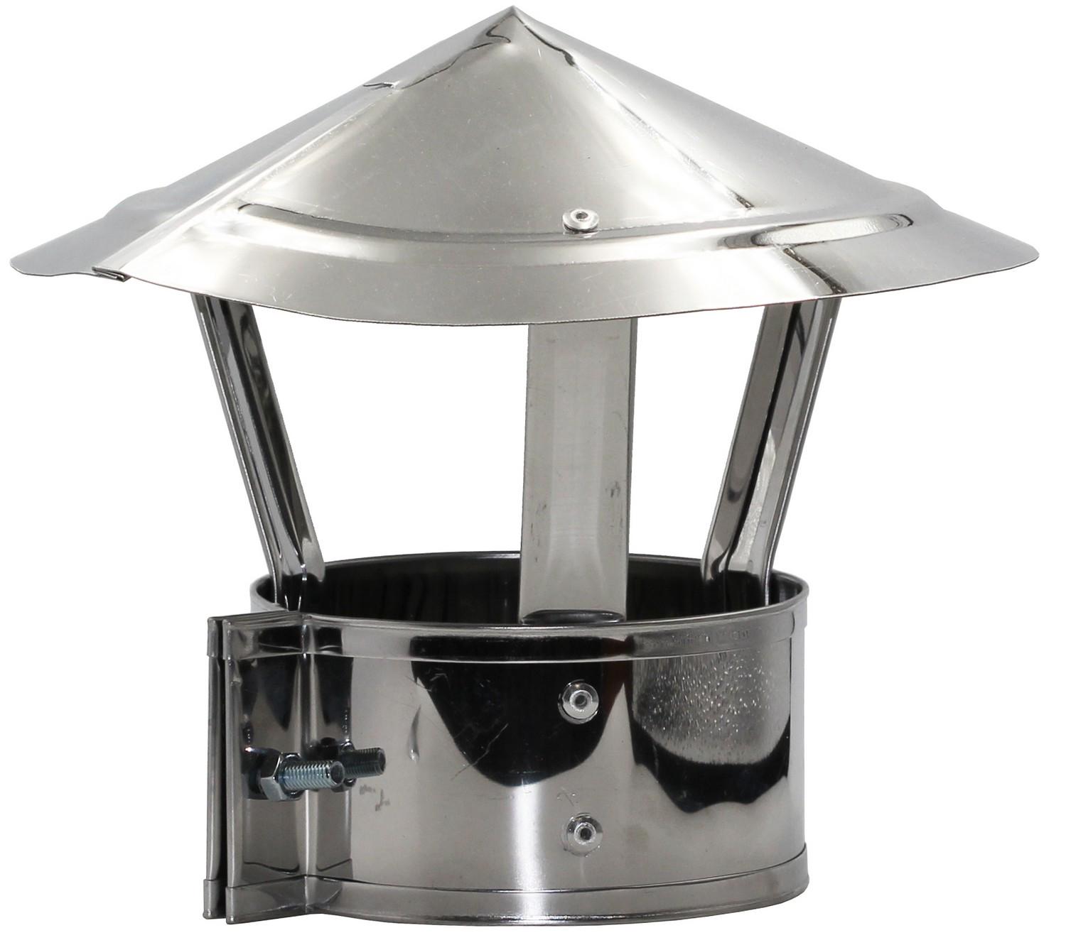 Грибок дымохода d 180 мм 0,5 мм нержавеющая сталь (ST360)