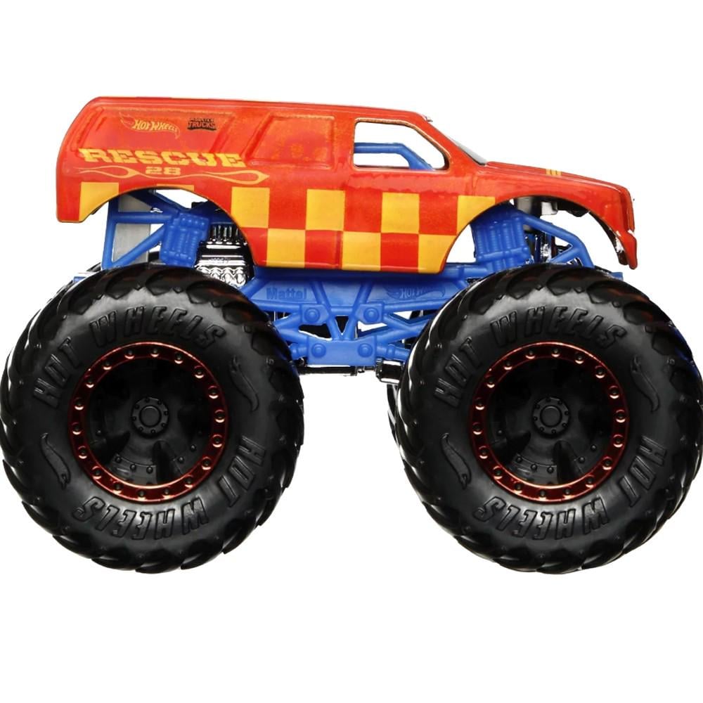 Машинка-внедорожник Hot Wheels Monster Trucks Измени цвет Town Hauler HGX06-10 (163259)