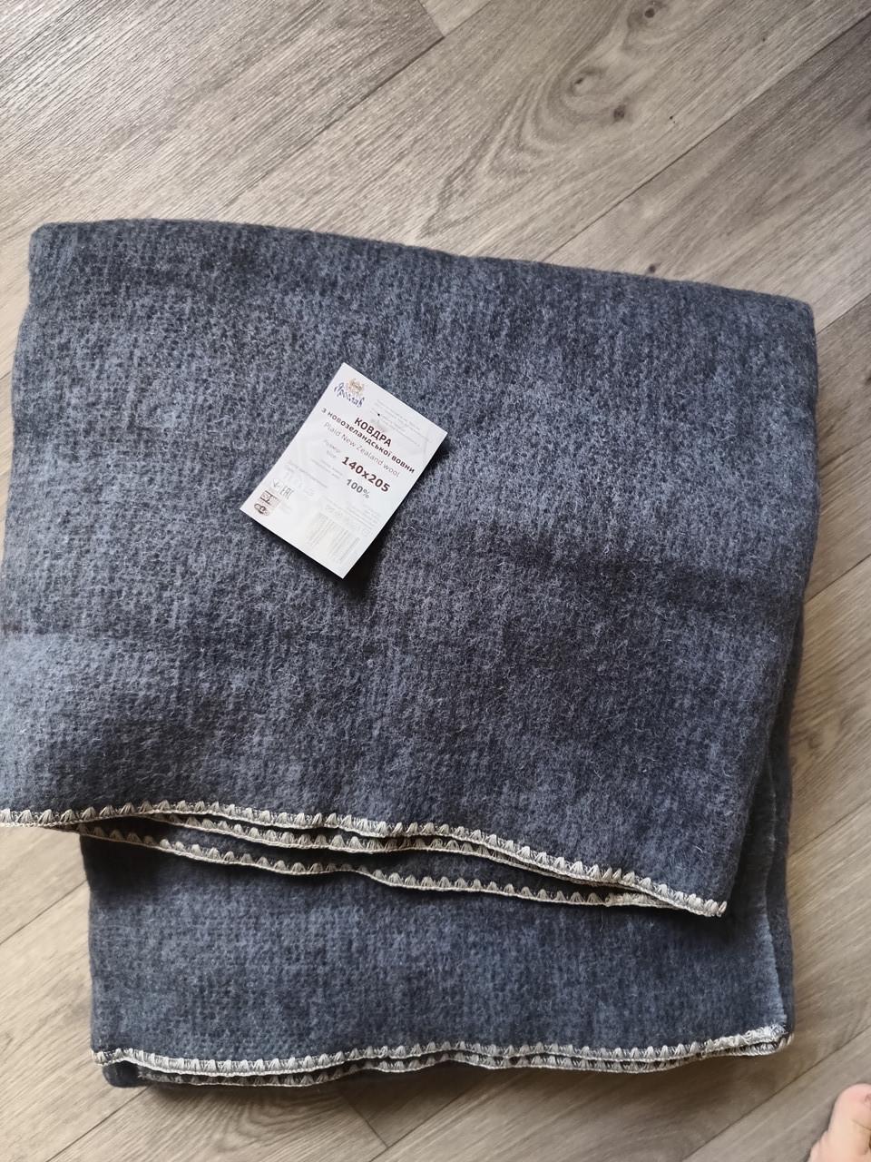 Одеяло из новозеландской шерсти 140х205 см - фото 3