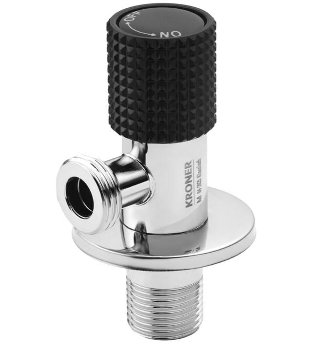 Кран приладовий Kroner KRP Edelstahl Klassisch CHS201 1/2"х1/2" ЗЗ (CV031408)