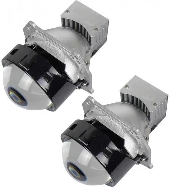 Линзы автомобильные светодиодные Sigma Bi-Led Super X2 LED 3,0"