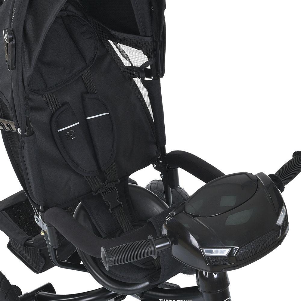 Дитячий велосипед триколісний Turbo Trike MT 1006 гумові колеса Чорний (723274570) - фото 4 Дитячий велосипед триколісний Turbo Trike MT 1006 гумові колеса Чорний (723274570) - фото 4