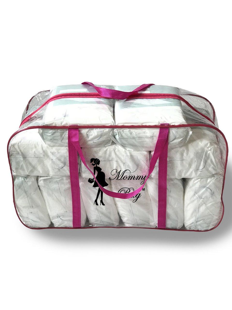 Сумка в пологовий будинок XL Рожевий/Прозорий (14584541)