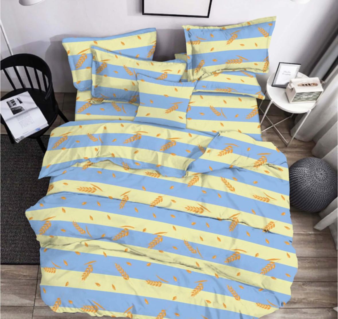 Комплект постільної білизни Vital Textile Голд Люкс бязь двоспальний 180х220 см (BL2-479)