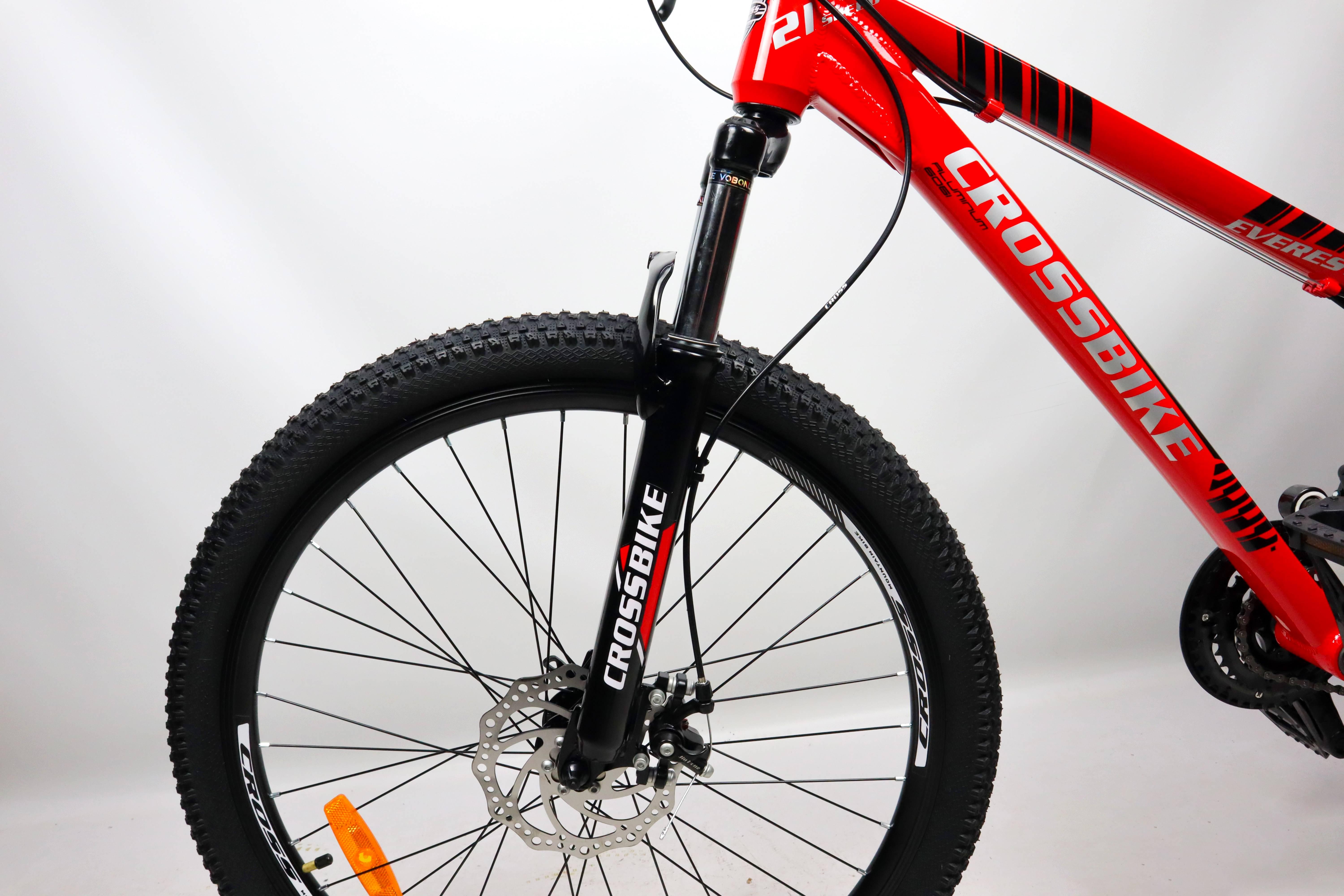 Велосипед CrossBike Everest 24"12" Красный - фото 4 Велосипед CrossBike Everest 24"12" Красный - фото 4