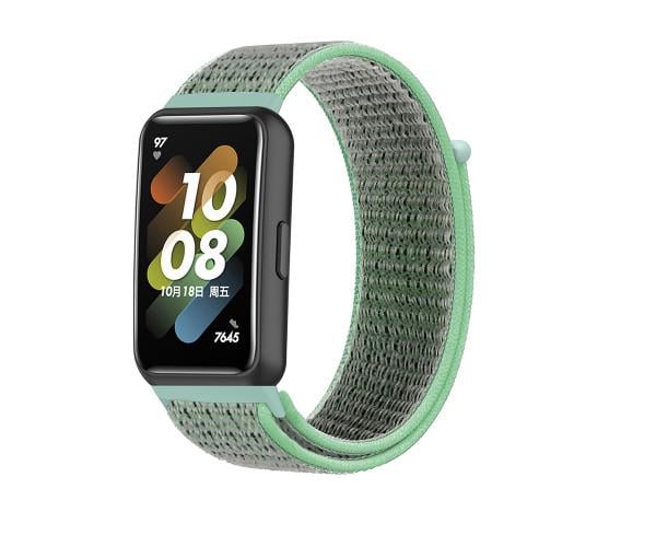 Ремешок Epik Nylon для смарт-часов Huawei Band 7 Бирюзовый