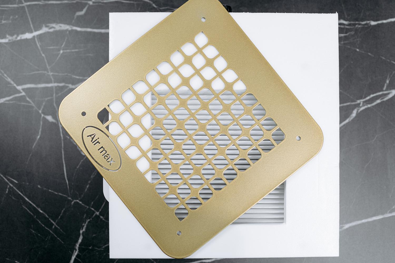 Вытяжка встраиваемая с фильтром VF 10 Tornado матовая Золотой