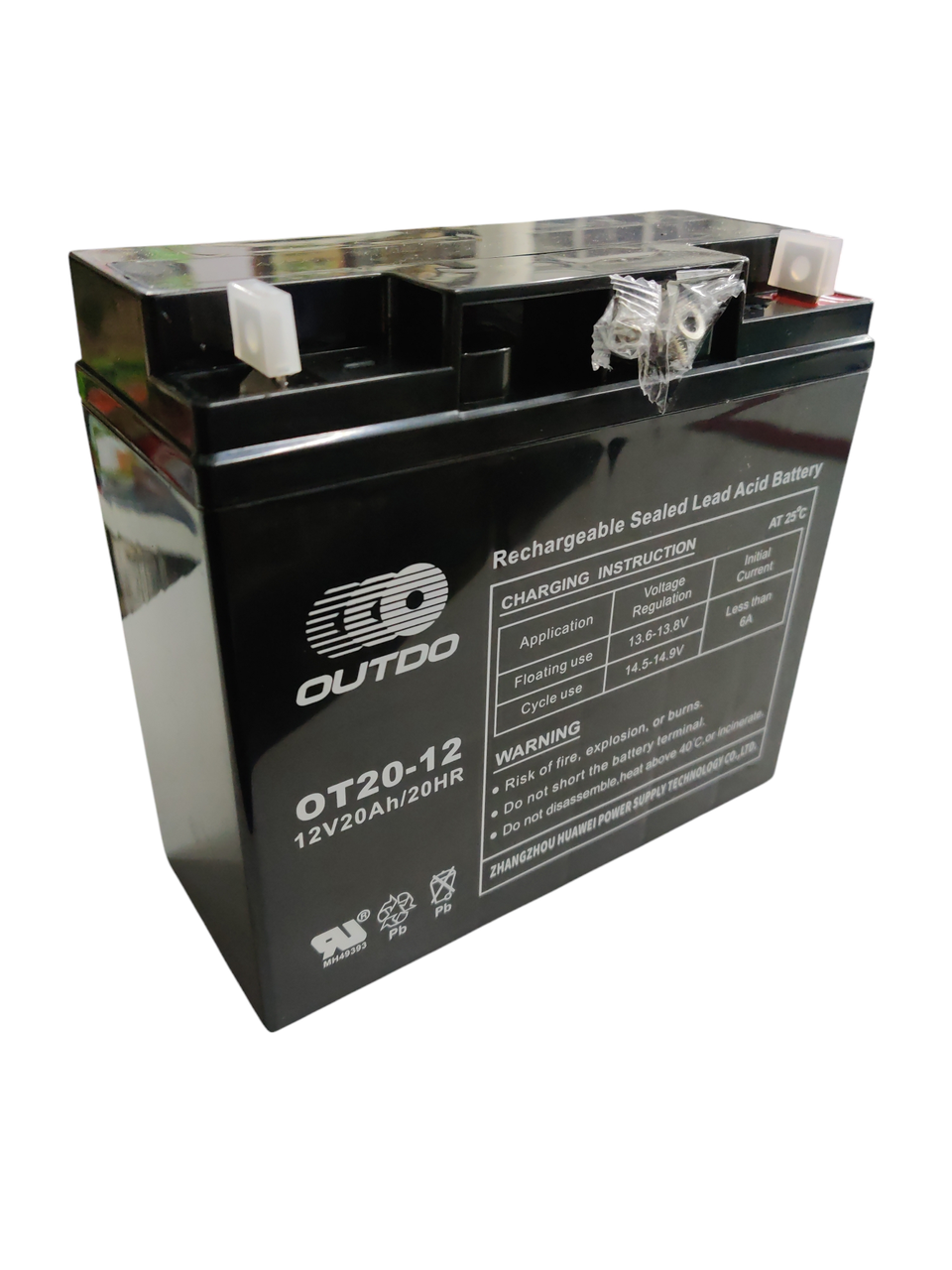 Акумулятор автомобільний OUTDO 12V 20 Ah AGM - фото 6 Акумулятор автомобільний OUTDO 12V 20 Ah AGM - фото 6