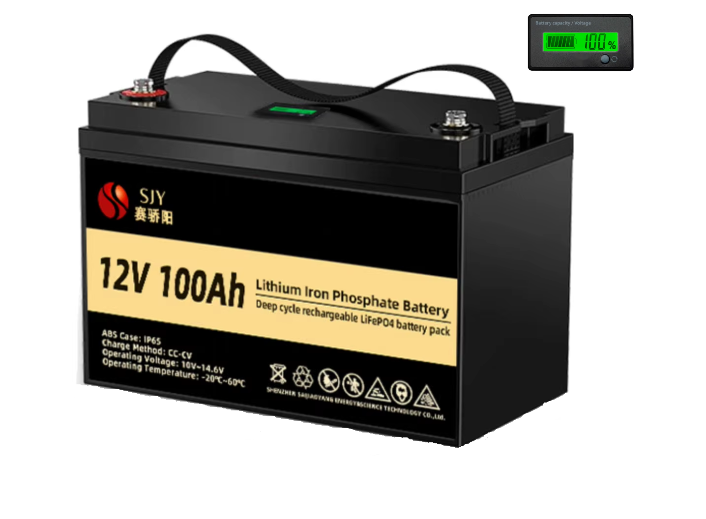 Акумулятор LiFePO4 BMS літій/залізо/фосфатний 100 Ah 12V (22613886) - фото 5