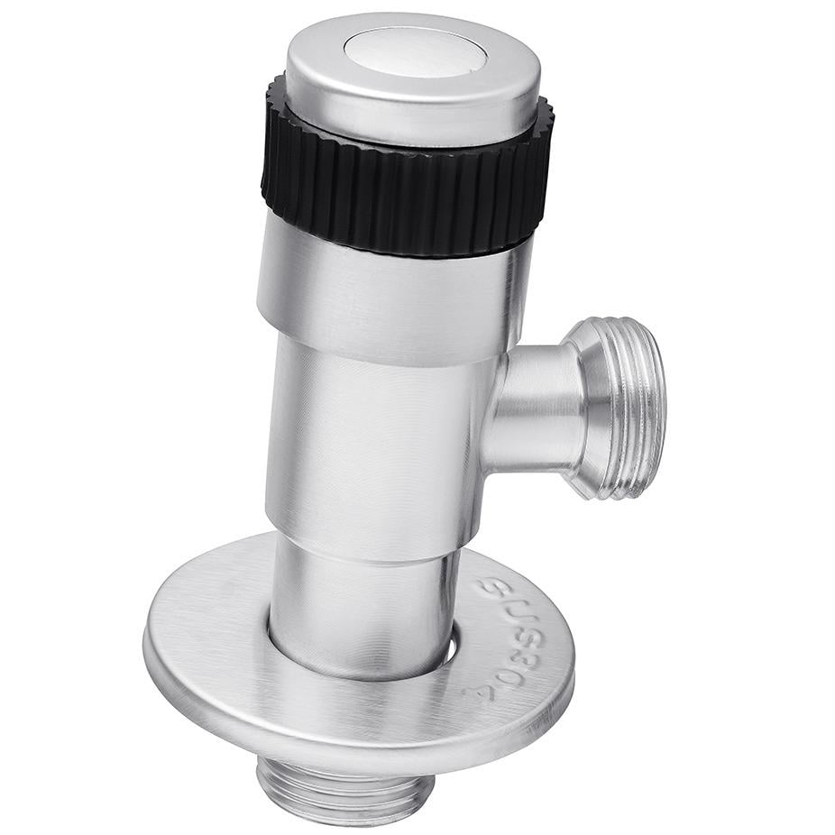 Кран кульовий Kroner KRP Edelstahl Klassisch-ESG100 CV022973 1/2" ЗЗ кутовий (135938)