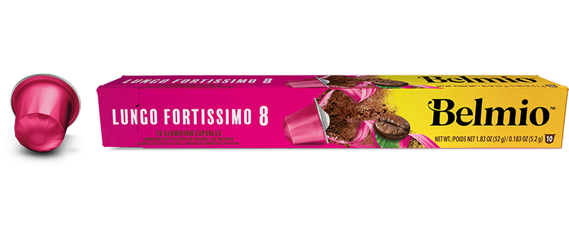 Кава в капсулах Belmio Lungo Fortissimo формату Nespresso