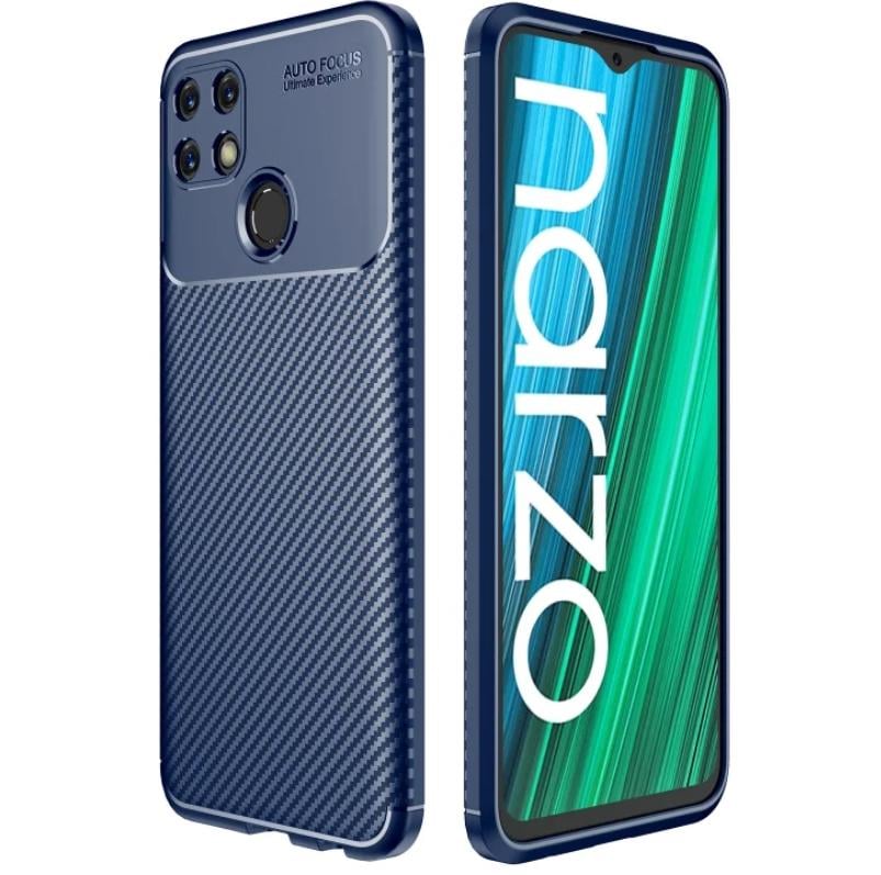 Чехол Autofocus Realme Narzo 50A Blue