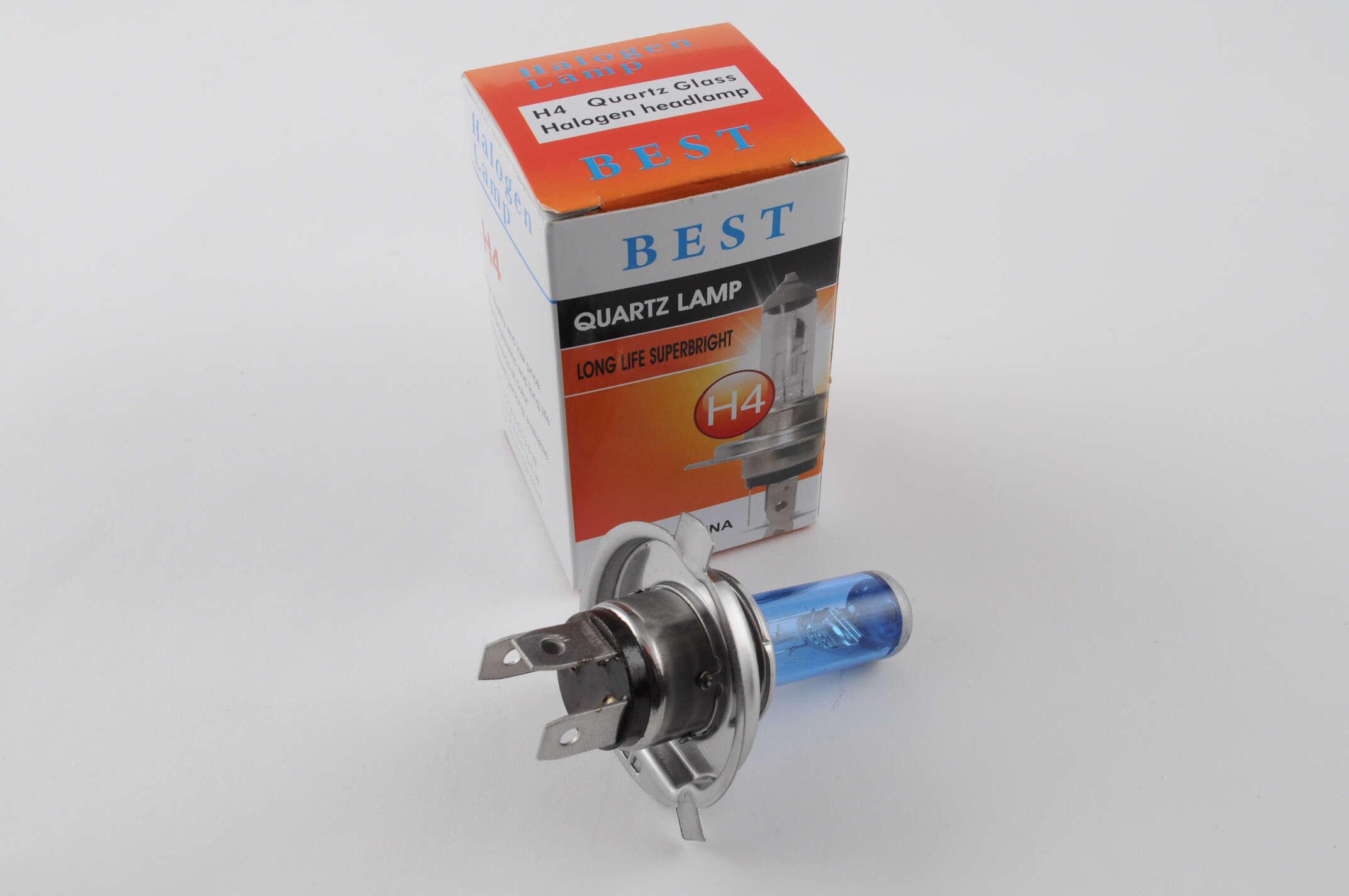 Лампа BEST H4 12V 18W/18W Белый (H-65) Лампа BEST H4 12V 18W/18W Белый (H-65)