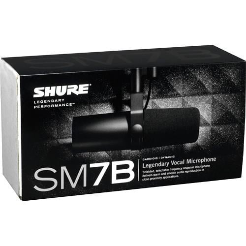 Студийный микрофон Shure SM7B (0023) - фото 4 Студийный микрофон Shure SM7B (0023) - фото 4