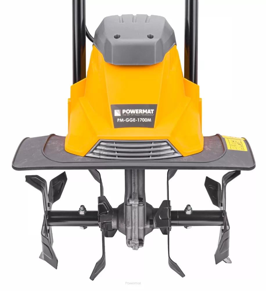 Культиватор электрический Powermat PM-GGE-1700M 2768323506 1700 Вт рабочая ширина 36 см 16 ножей - фото 6 Культиватор электрический Powermat PM-GGE-1700M 2768323506 1700 Вт рабочая ширина 36 см 16 ножей - фото 6