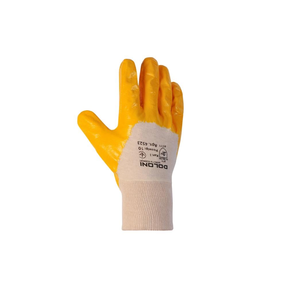 Рукавички Doloni D-OIL трикотажні з поліуретановим покриттям