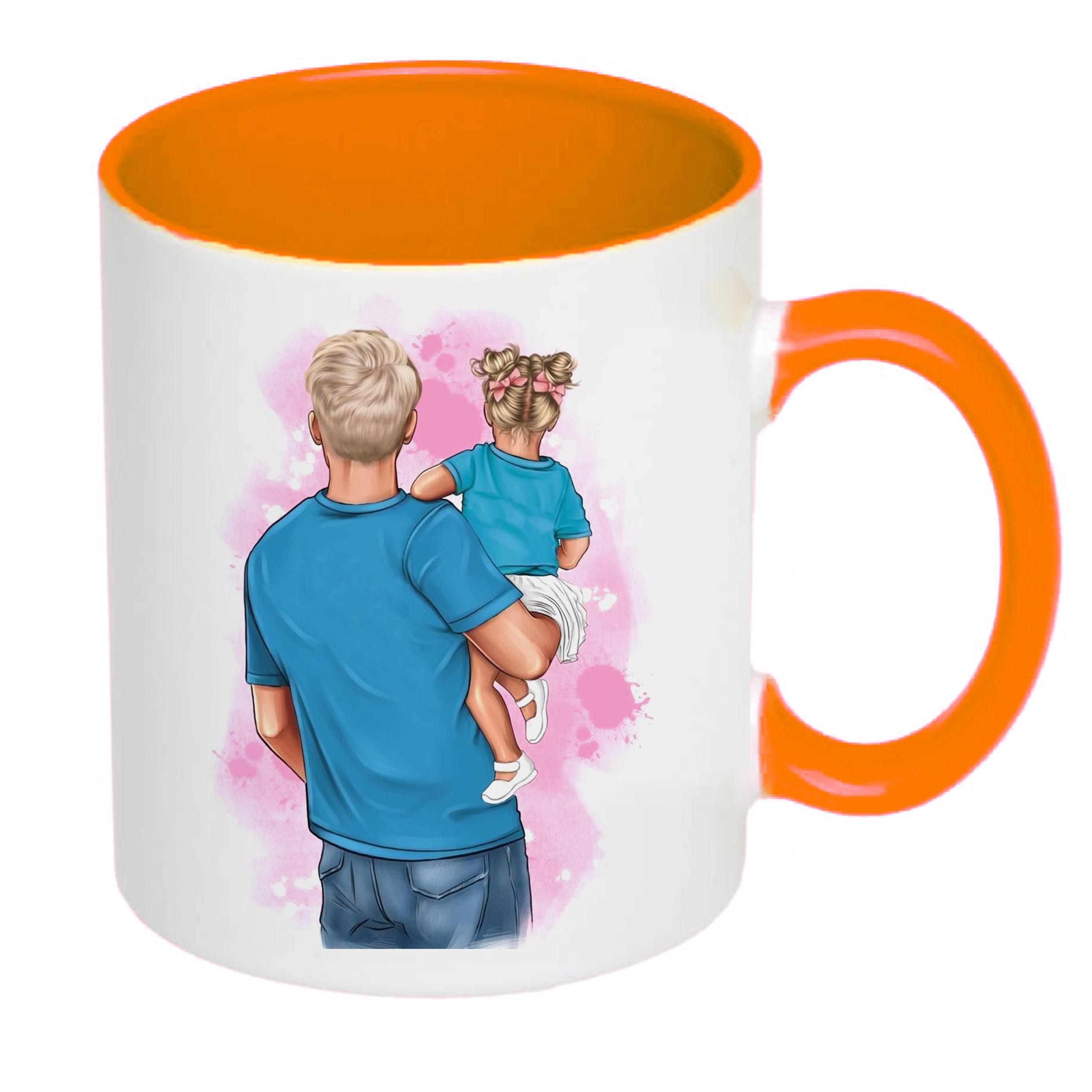 Чашка з принтом "Хрещений Сергій ось мій справжній супергерой" 330 мл Помаранчевий (16574) - фото 2 Чашка з принтом "Хрещений Сергій ось мій справжній супергерой" 330 мл Помаранчевий (16574) - фото 2