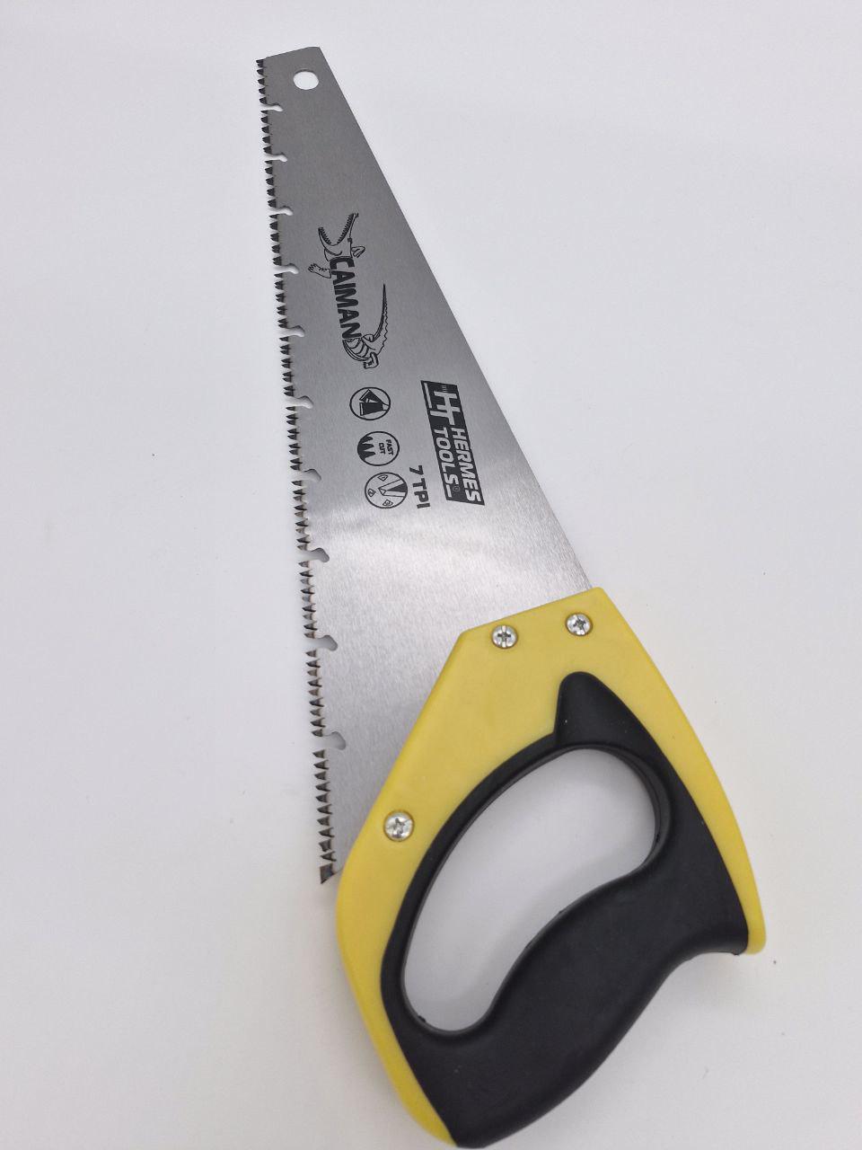 Ножовка по дереву HT HERMES TOOLS Caiman 400 мм (26-003) - фото 2 Ножовка по дереву HT HERMES TOOLS Caiman 400 мм (26-003) - фото 2