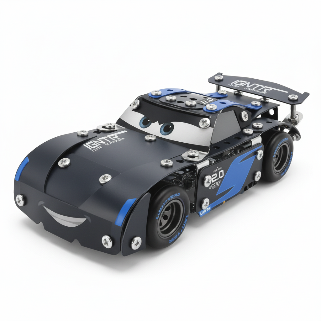 Конструктор детский металлический 128-5 Автомобиль с инструментами (29203819)