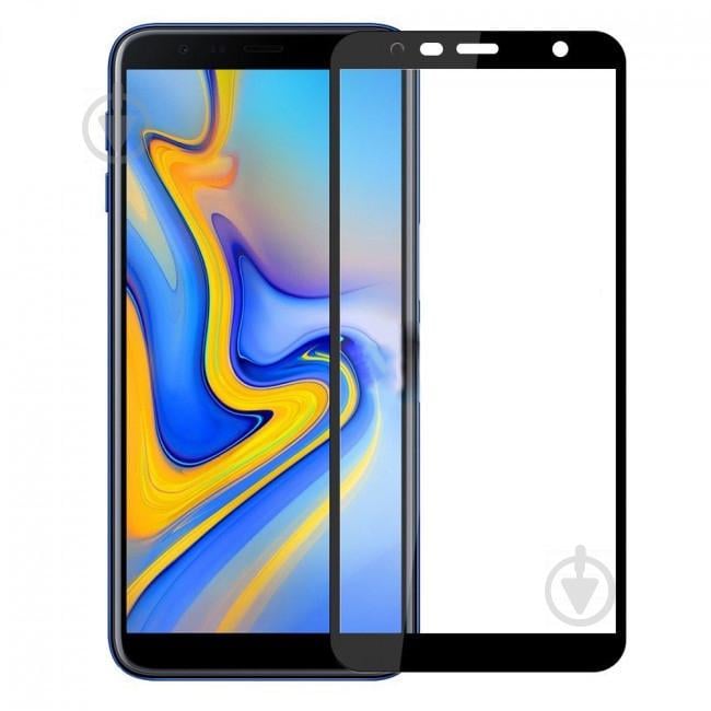 Захисне скло Walker Full Glue для Samsung Galaxy J4 Plus J415 2018 Чорний (hub_ExqQ47411)