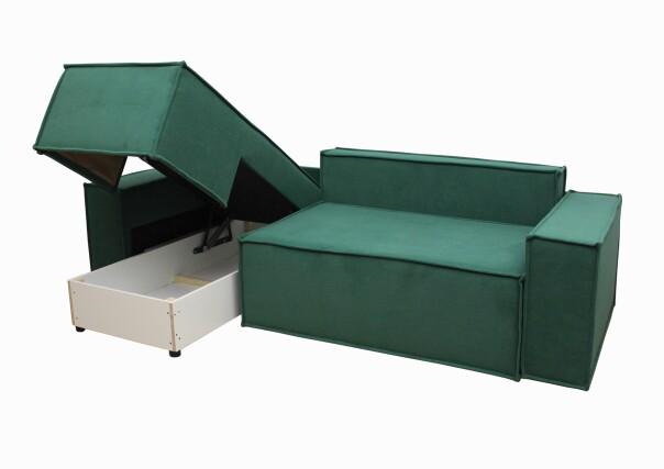 Диван угловой Экстра с подушками 255х158 см Темно-синий (1950950405) - фото 3 Диван угловой Экстра с подушками 255х158 см Темно-синий (1950950405) - фото 3