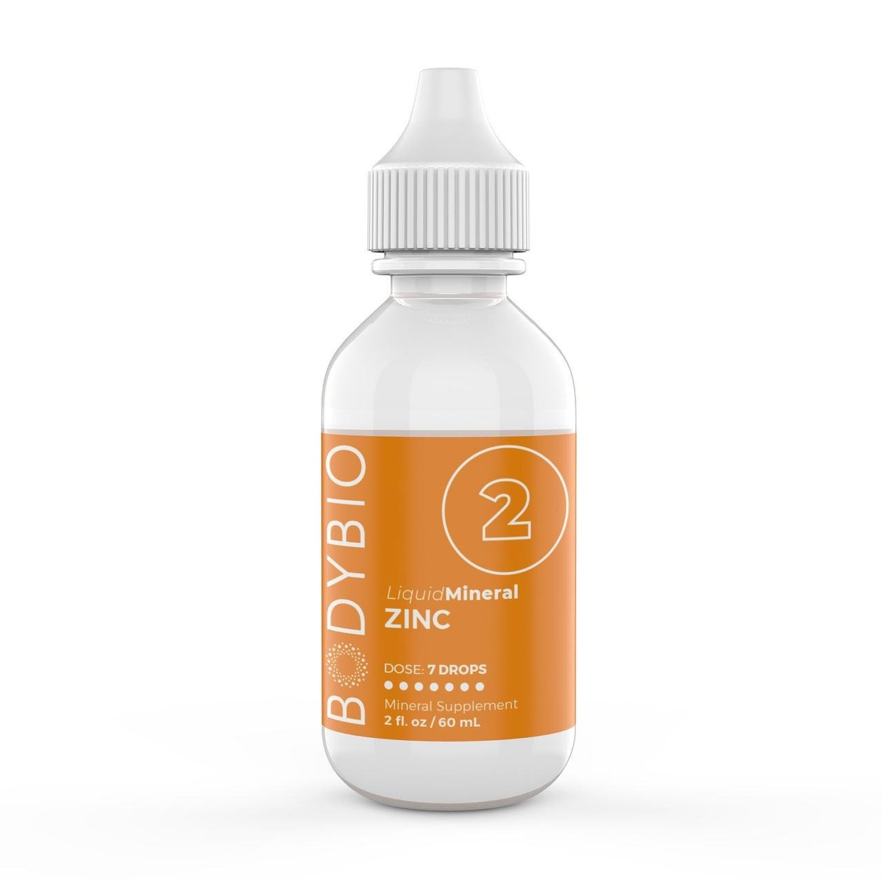 Цинк жидкий минерал BodyBio Zinc Liquid Mineral 60 мл