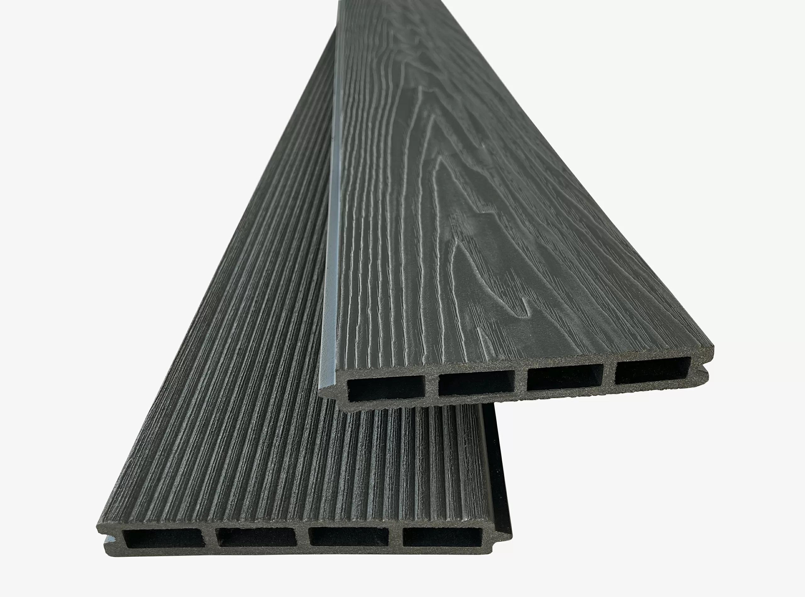 Парканна дошка із ДПК Tardex 146х20х2000 мм Антрацит (28780683) - фото 1 Парканна дошка із ДПК Tardex 146х20х2000 мм Антрацит (28780683) - фото 1