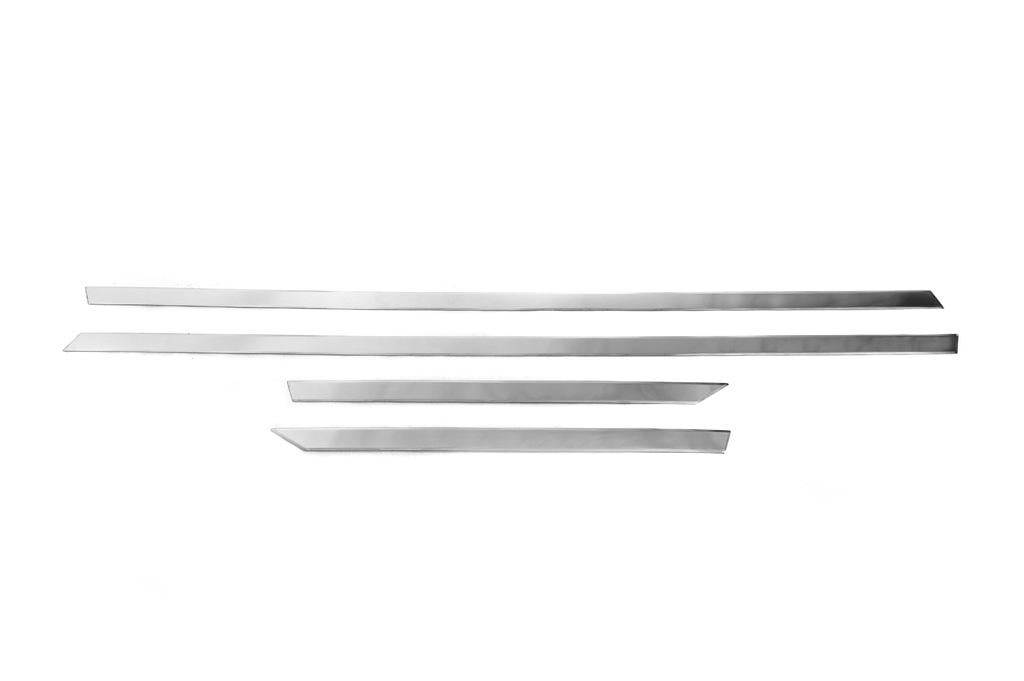 Молдинг дверей Carmos для Jeep Cherokee/Liberty 2007-2013 гг. нержавеющая сталь Хром