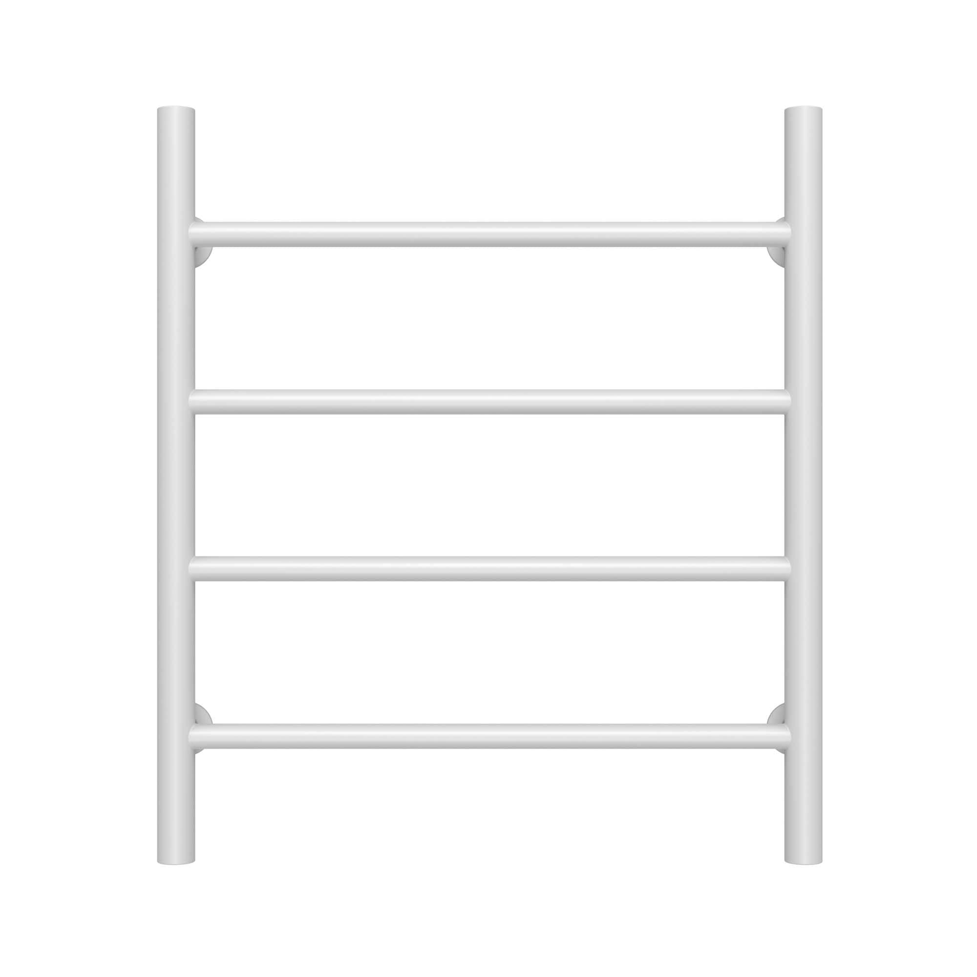 Полотенцесушитель водяной Deffi Орион П4 боковое левое подключение нержавеющая сталь 500х600 мм Белый (C.OR.60.50.4.W.B)