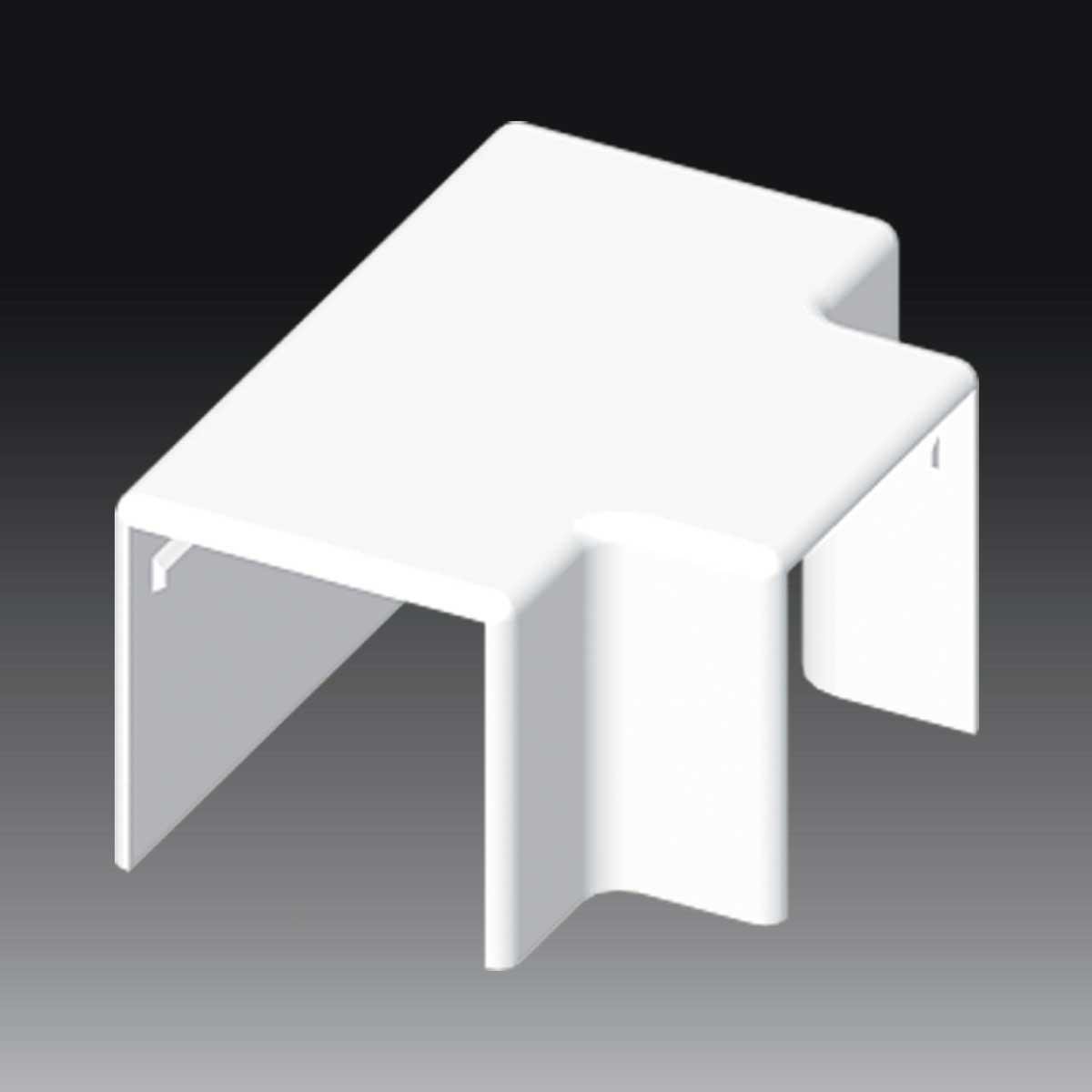 Соединитель Т-образный KOPOS для короба LH 40x40 мм ПВХ Белый (8644_HB)