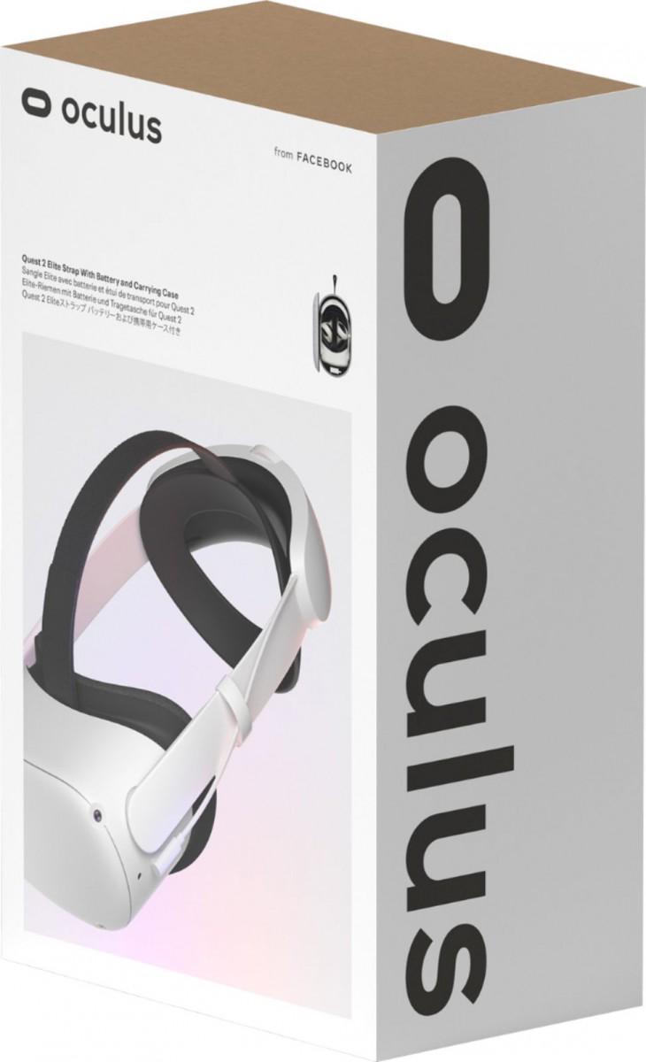 Крепление ремень с аккумулятором и кейс Meta Quest 2 Oculus Elite Strap (OS-OC2ESwBC) - фото 7