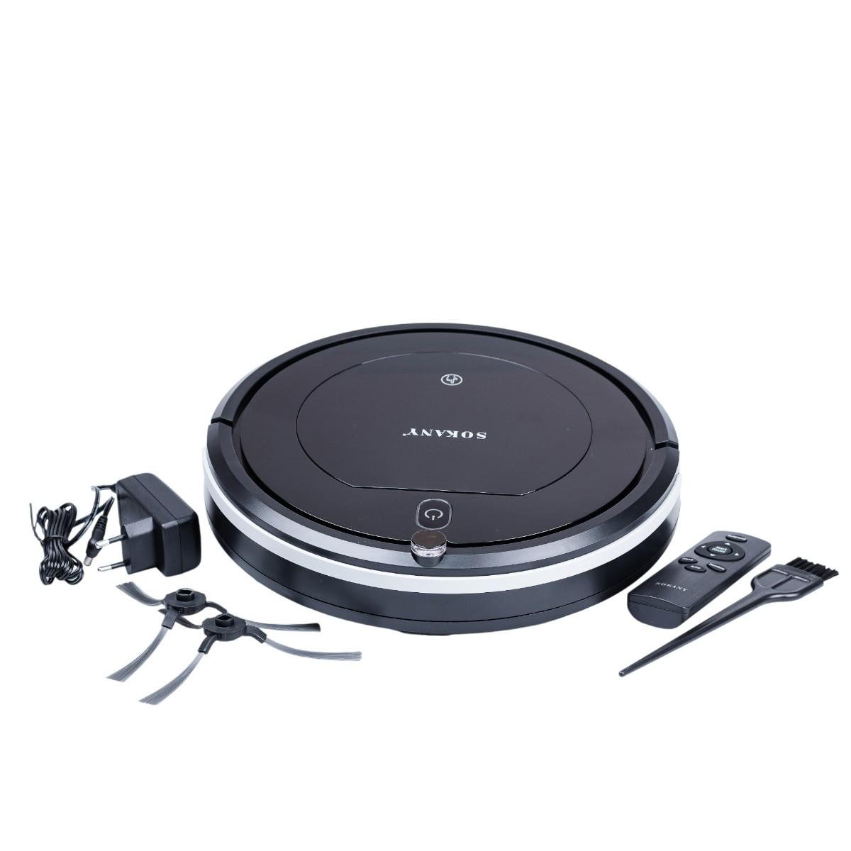 Робот-пылесос Sokany SK-13017B Черный - фото 3