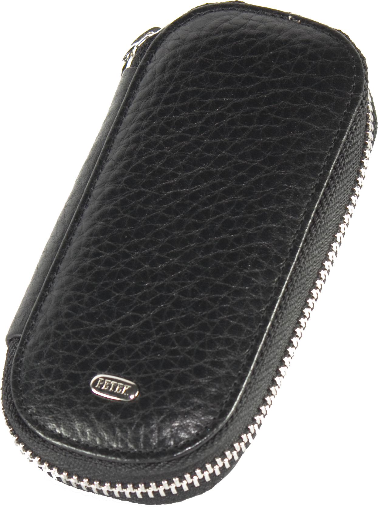 Ключница Petek 2531 кожаная Черный (2531-46B-01)