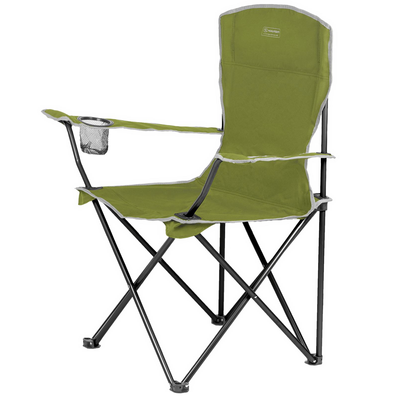 Стул туристический Highlander Edinburgh Olive - фото 4