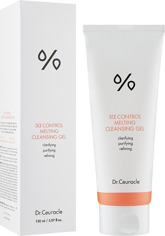 Гель для умывания Dr.Ceuracle 5α Control Melting Cleansing Gel себорегулирующий гидрофильный 150 мл (1732875043)