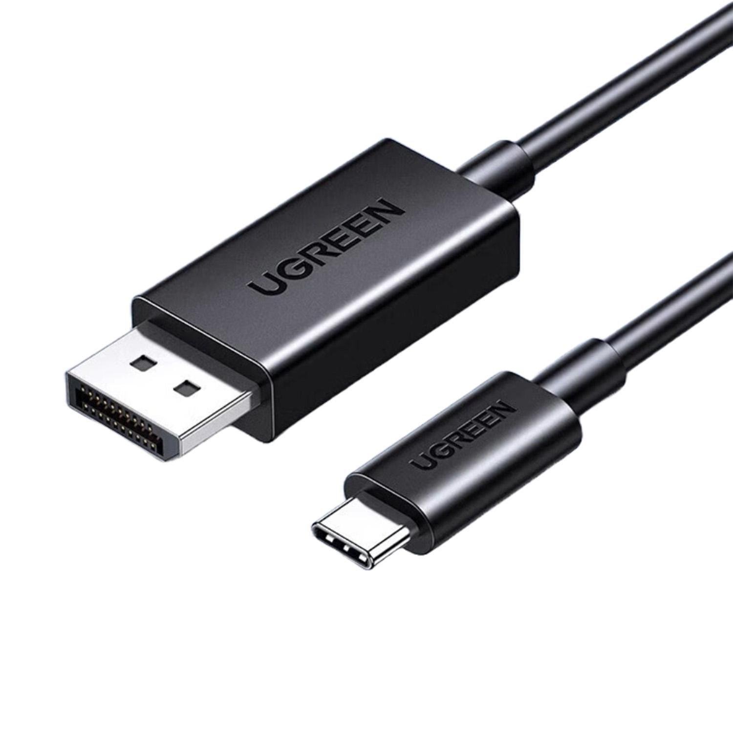 Кабель мультимедійний UGREEN CM774 USB-C/DisplayPort 1.4 1 м Чорний (45631)