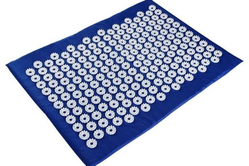 Килимок для акупунктурного масажу ACUPRESSURE MAT Синій (184497)