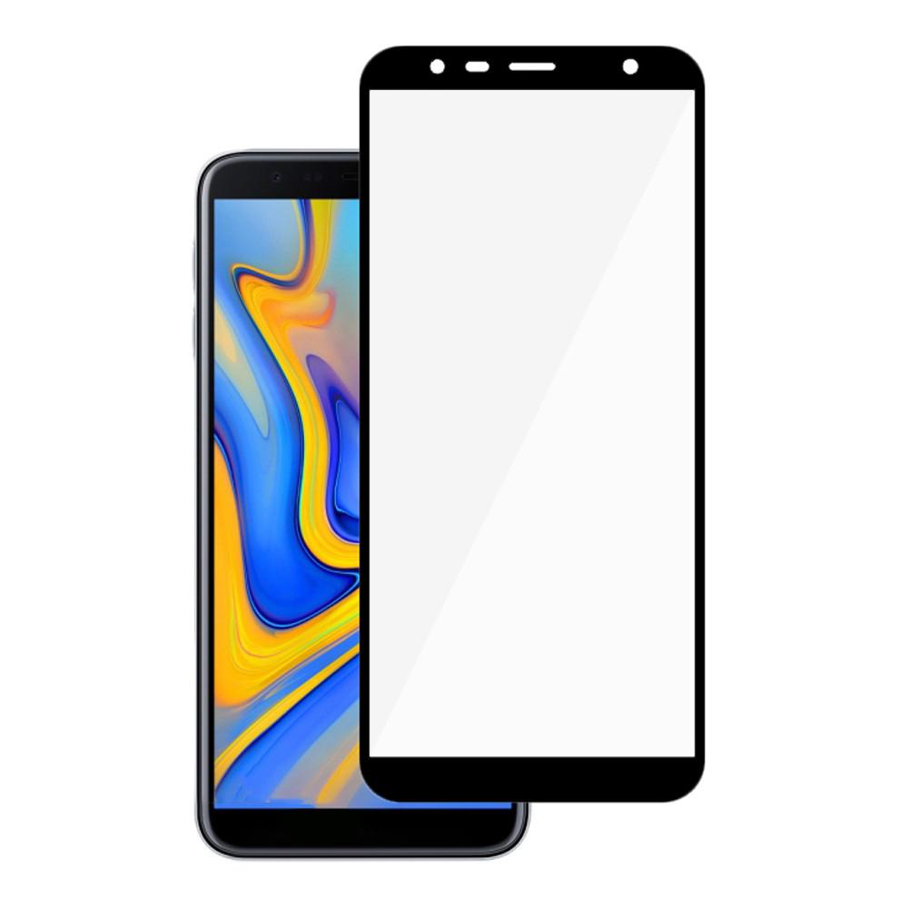 Защитное стекло Glass 5D для Samsung J4+/J6+ 2018 Black (1915)