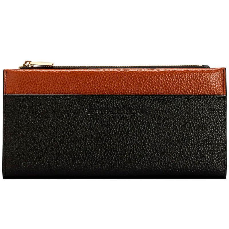 Кошелек женский Smith/Canova Althorp Black/Tan (26801 BLK-TAN)