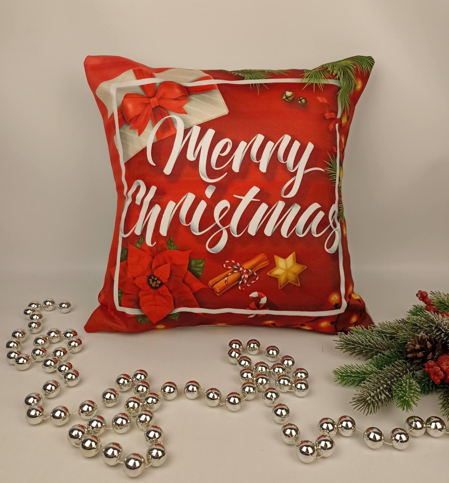 Наволочка новорічна cod 54 43х43 см (CN37047)