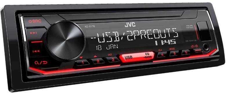 Магнітола JVC KD-X176 - фото 2