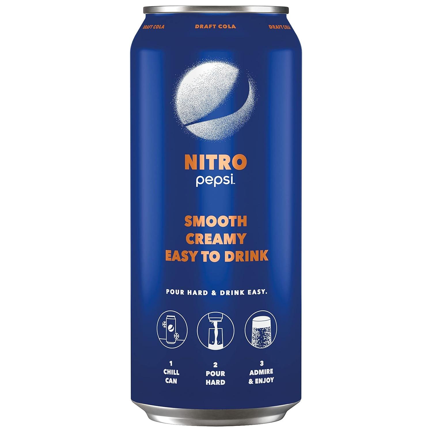 Напій Nitro Pepsi Draft Cola 400 мл (ftfrbgzdv)