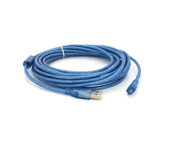 Кабель для передачи данных Voltronic USB 2.0 AM/Miсro 5 pin 5 м Blue (b689ab4c)